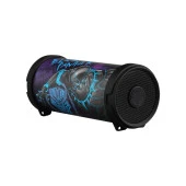 Marvel Avengers Black Panther Kara Panter Bluetooth Hoparlör      Lisanslı MV-1003-BP1 - 1