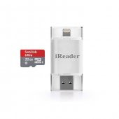 iReader Lightning Apple iPhone iPad iPod Flash Bellek 32GB - 1