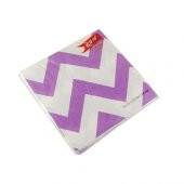 Roll-Up Party Dreams Lila Zigzag Peçete 33x33 cm 20 Adet - 1