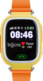 Bilicra BLC101 Dokunmatik Ekran Akıllı Çocuk Saati Orange - 1