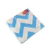 Roll-Up Party Dreams Turkuaz Zigzag Peçete 33x33 cm 20 Adet - 1