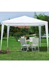 Çardak Bahçe Çardağı Gölgelik Tente 3*3 Metre Gazebo Parti Çadırı Extra Kalın Örtü - 2