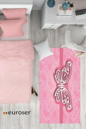 EUROSER Kelebek Desenli Çocuk Halısı - 1