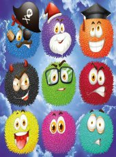 EUROSER Sevimli Canavarlar2 Desenli Çocuk Halısı - 2