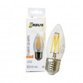 ORBUS Dekoratif Şeffaf Sarı Işık 4w Led Ampul - 1