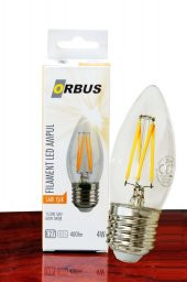 Orbus Dekoratif Rustik B36 Mum Ampul - 1