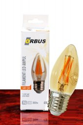 Orbus Dekoratif Rustik B35 Mum Ampul - 1