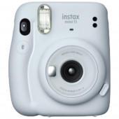 Fujifilm İnstax Mini 11 Şipşak Fotoğraf Makinesi + Askı+Pil (beyaz) - 1