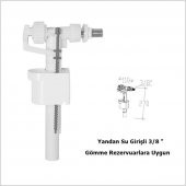 Tema Siamp Rezervuar İç Takım Flatör 95-Y Yandan Su Girişli 3/8 " - 1