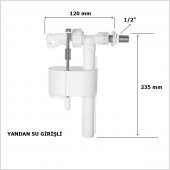 Tema Siamp İç Takım 93-Y Handy Flatör 1/2 Yandan Girişli - 1