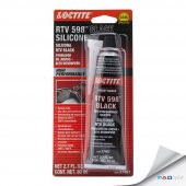 LOCTITE SI 598 Süper Siyah Silikon Sıvı Conta 80 ml - 1