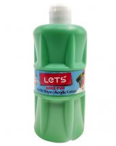 Lets Akrilik Boya 500 ml Yeşil thumbnail 1