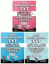 TYT Fizik-Kimya-Biyoloji Video Ders Notları Seti Benim Hocam Yayınları - 1