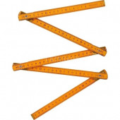 1.metre Katlanır Cetvel / Ahşap Marangoz Parçalı Ölçüm Metresi - 1