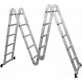 Skyline Alüminyum Akrobat Merdiven (4x5) 20 Basamaklı (1,7mm) thumbnail 1