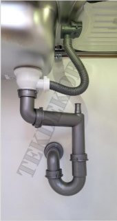 TEKDEKOR TEKA EBM 45 İNFANT OD GRAVİTY 45 EVYE SÜZGEÇLİ SİFON TAKIMI - 2
