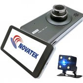 T95 Novatek 64GB Hafıza Kart Destekli 14MP Dokunmatik Araç Kamerası Geri Görüş Kamerası - 8