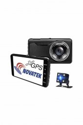 NT402G Novatek FCWS LDWS GPS Çift Yön Araç Kamerası Geri Görüş Kamerası - 2