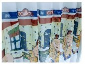 TAÇ LİSANSLI ÇİZGİ KAHRAMAN CAILLOU TÜL PERDE-EN:190cm-BOY: 170 cm: SEYREK PİLE (1/2 PİLE) - 4