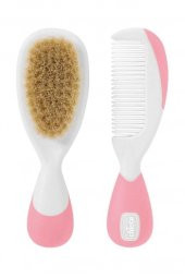 Chicco Tarak Fırça Seti Pembe - 1