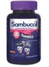 Sambucol Plus Kids Yummies 60 Çiğneme Tableti - 1