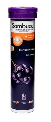 Sambucol Plus Black Elderberry Efervesan 15 Tablet - 1