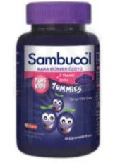 Sambucol Plus Kids Yummies 60 Çiğneme Tableti 2 Adet - 2