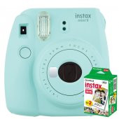 Fujifilm İnstax Mini 9 Fotoğraf Makinesi+Askı+pil+20'li Film - 2