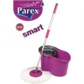 PAREX SMART MİKROFİBER MOP TEMİZLİK SETİ OTOMATİK SIKMALI VİLEDA - 1