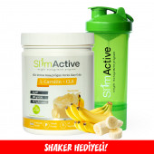 Slim Active Kilo Verme Amaçlı Öğün Yerini Alan Gıda Muz Aromalı Süt Protein - 1