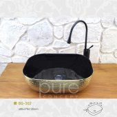 Crocodile Gold Çanak Lavabo - 1