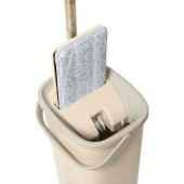 KALİTE Spin Mop Tablet Mop Seti 5 lt Yeni Nesil Temizlik - 1