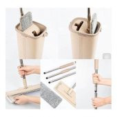 KALİTE Spin Mop Tablet Mop Seti 5 lt Yeni Nesil Temizlik - 2