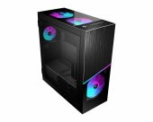 MSI MPG SEKIRA Temperli Cam 4x A-RGB Fan ATX Gaming Bilgisayar Ka - 1