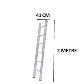 BEYKON TEK PARÇALI 2 METRE ALÜMİNYUM MERDİVEN - 1