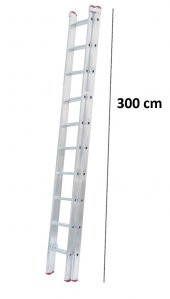 33 TOPLAM 6 METRE ALÜMİNYUM SÜRGÜLÜ (PTT) MERDİVENİ - 2