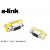 S-LINK SL-15F 15 Pin F/F Metal Çevirici - 1