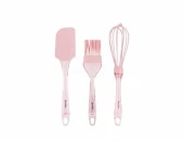 TANTİTONİ AÇIK PEMBE RENKLİ SİLİKON ÜÇLÜ HAZIRLIK SETİ - 1