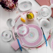 Kütahya Porselen 33 Parça 9378 Desen Kahvaltı Takımı - 1