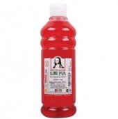 SUDOR SIVI YAPISTIRICI SLIME 500ML KIRMIZI - 1
