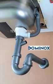 DOMİNOX DMN10 SÜZGEÇLİ EVYE SİFON TAKIMI - 1