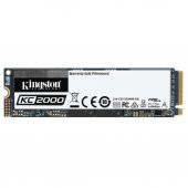 Kingston KC2000 500GB 3000/2000MB/S NVMe M.2 2280 PCIe SSD (SKC2000M8/500G) - 2