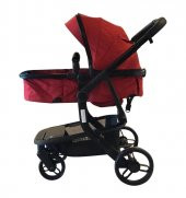 Lava Baby Modena Çift Yönlü Bebek Arabası - Kırmızı (Portbebe Öze - 5