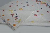 Çift Taraflı Karışık Renk Yıkanabilir İnce Yazlık Kilim - HS81007 - 1