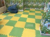 Oyun Matı Zemin Döşeme Plastik Yer Karosu Geçmeli - 1