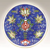 Kütahya Porselen 13 cm El Dekoru Tabak Dekor No 013884 - 2