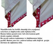 Altev Yıldız Desenli Ahşap Çoçuk Çadırı Kızılderili Çadırı Oyun Evi Oyun Çadırı Kamp Çadırı Yastıklı Minderli - 3