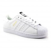 Adidas Superstar Erkek Spor Ayakkabı-Beyaz Altın - 2