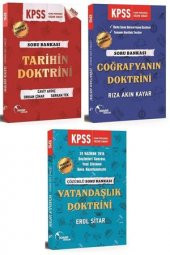 2020 KPSS Tarih-Coğrafya-Vatandaşlık Doktrini Soru Bankası Çözümlü 3 lü Set Doktrin Yayınları - 1