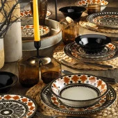 Kütahya Porselen Nono Cream 24 Parça Yemek Seti 89067 - 1
